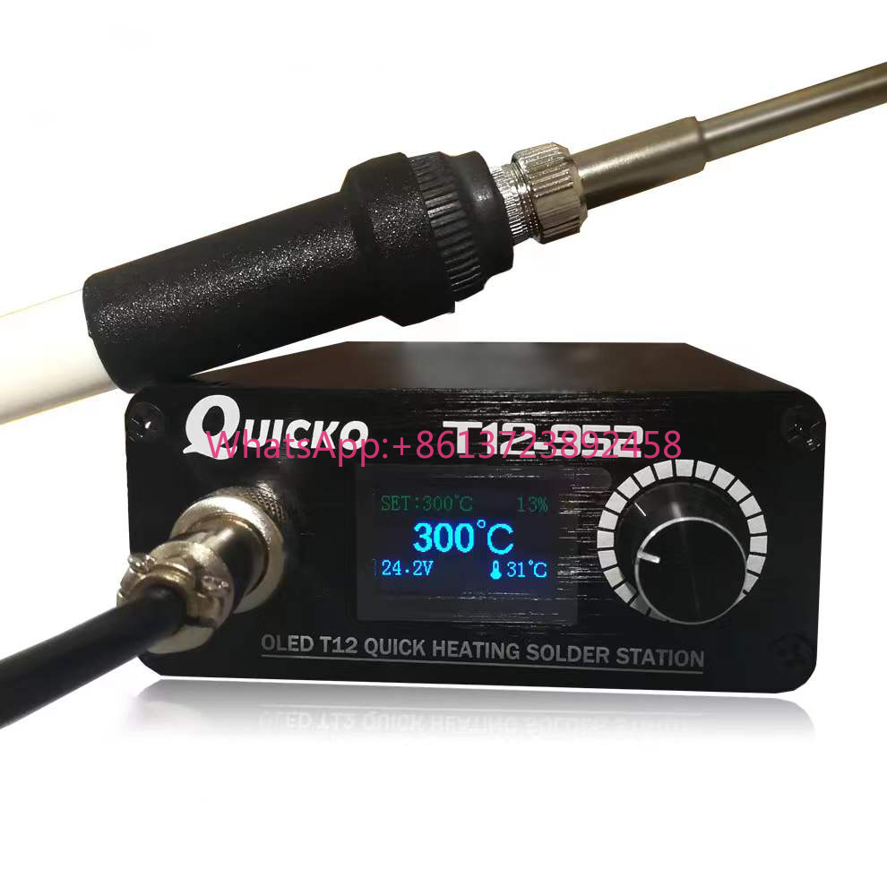Soldering Station T12 Oled - Stasiun Penyolderan T12-952 dengan Pemanasan Cepat,