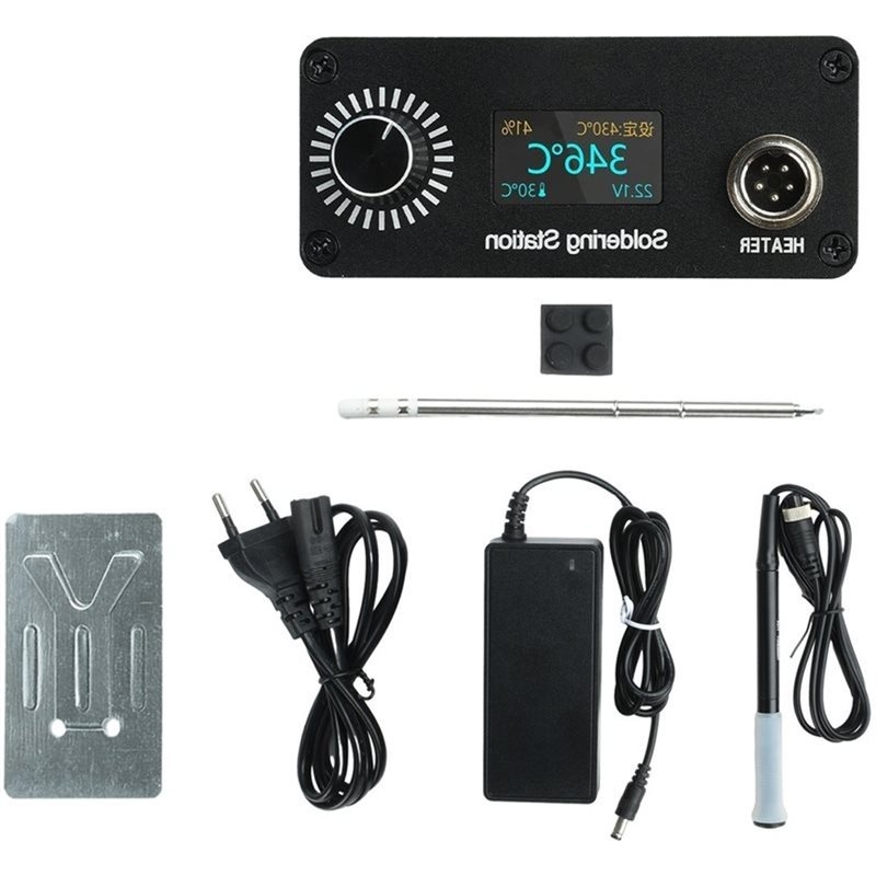【A56X】T12 Stasiun Penyolderan  - Soldering Station T12 Oled ulasan dan harga